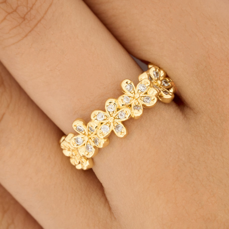 Anillo C #57 Rodinado