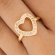 Anillo C #58 Rodinado