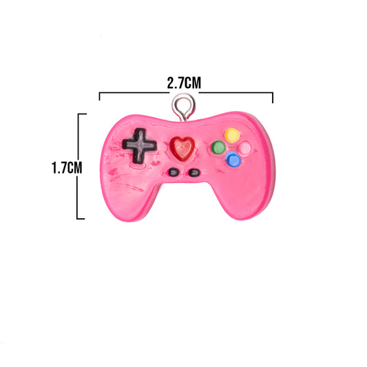 Dije Control Fucsia Acrílico