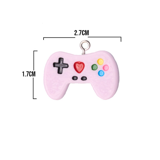 Dije Control Morado Acrílico