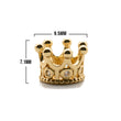 Corona Princesa Dorado Rodinado