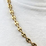 Cadena De Acero GC 60 Cms Dorada