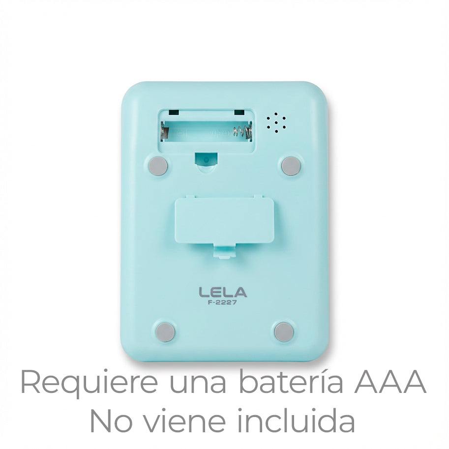 Calculadora Azul Botones Pastel