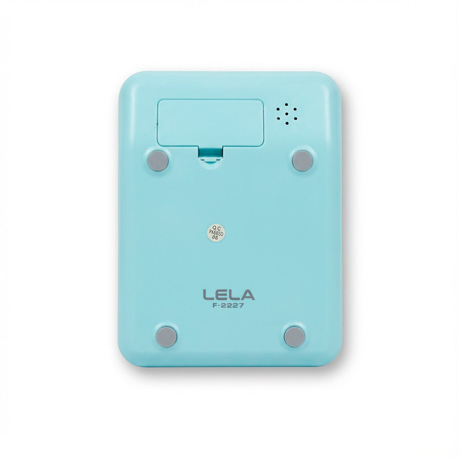 Calculadora Azul Botones Pastel