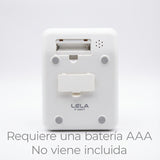 Calculadora Blanca Botones Pastel