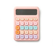 Calculadora Rosada Botones Pastel