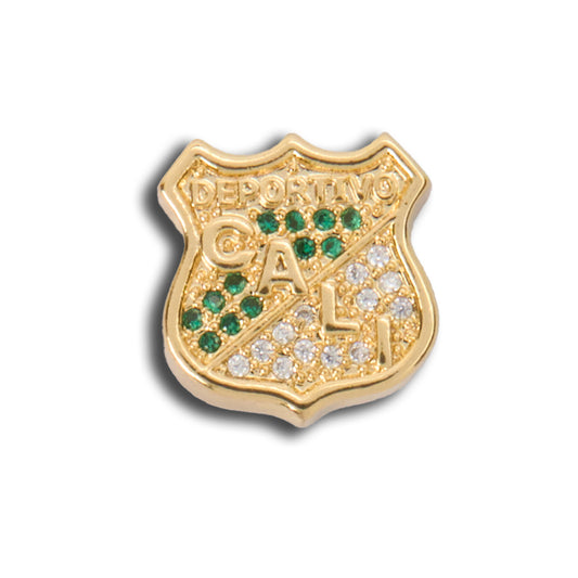 Dije Escudo Deportivo Cali Dorado Rodinado