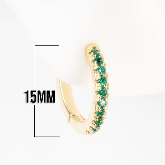 Candongas 6 X Par Rodinadas / 15mm