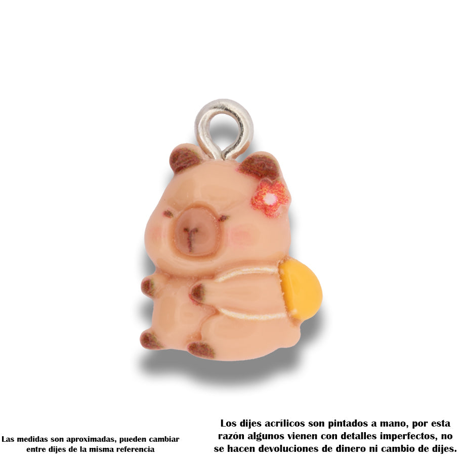 Dije Acrílico Capibara