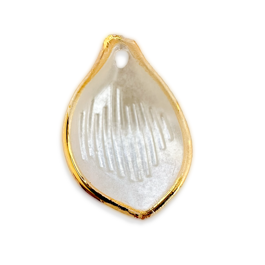 Caracol Plástico Gold 16 x 23mm x Unidad