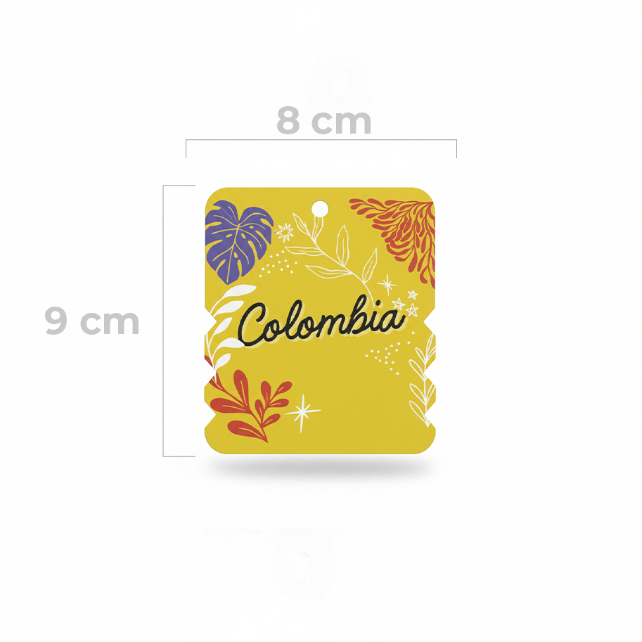 Carton Colombia Hojas / 39