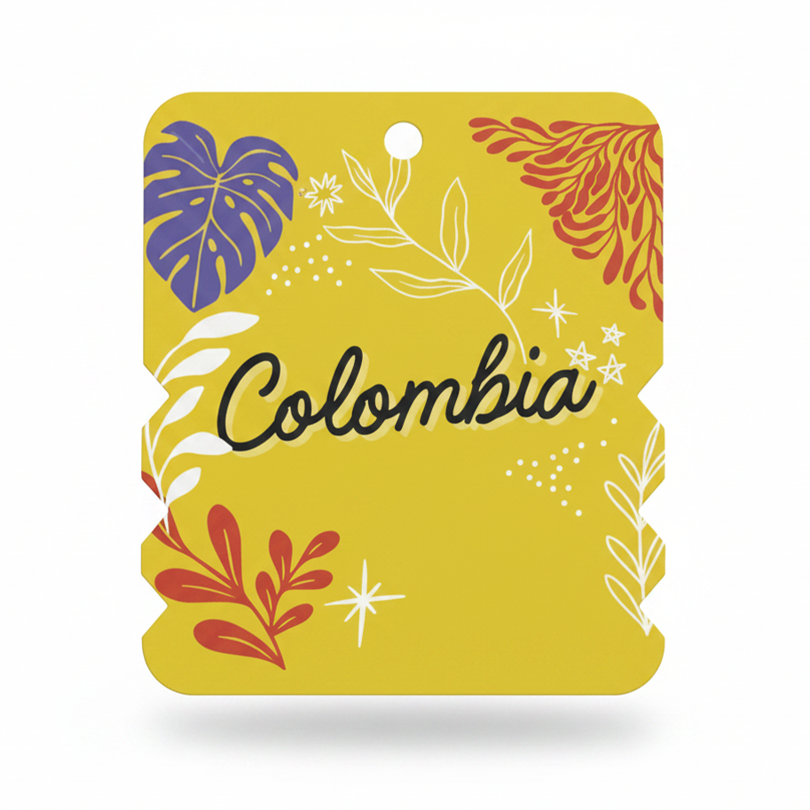 Carton Colombia Hojas / 39