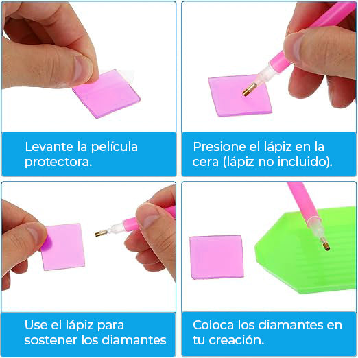 Cera x 2 Unidades Para Pegar Piedras