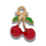 Dije cerezas Rodinado Pintado