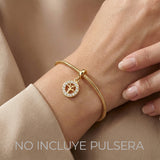 Charm Arbol De La Vida Dorado Rodinado