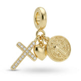 Charm San Benito, Cruz Dorado Rodinado