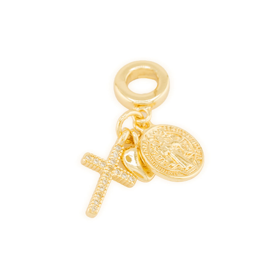 Charm San Benito, Cruz Dorado Rodinado