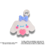Dije Acrílico Cinnamoroll Corazón