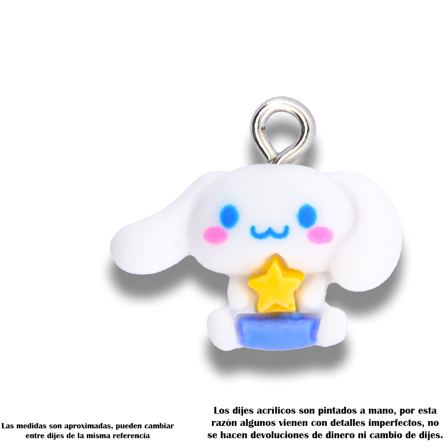 Dije Acrílico Cinnamoroll Estrellita