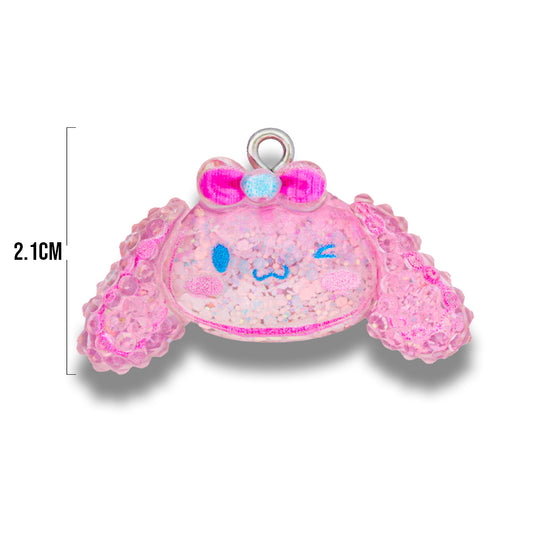 Dije Acrílico Cinnamoroll Glitter