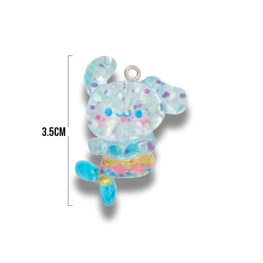 Dije Acrílico Cinnamoroll Sirena