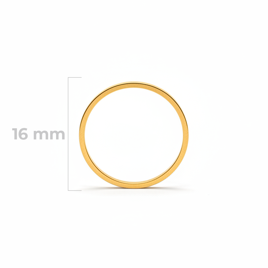 Circulo 16mm De Acero