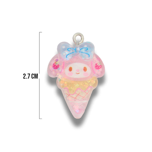 Dije Conito Sanrio Glitter My Melody Acrílico