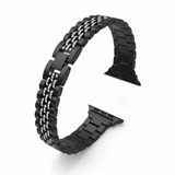 Correa para Reloj Smart Watch Negra circon 38-40-41 MM