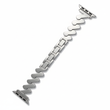 Correa para Reloj Smart Watch Plateado Zig Zag 42-44-49 MM