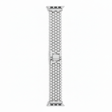 Correa para Reloj Smart Watch Plateado circulo 38-40-41 MM