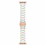 Correa para Reloj Smart Watch Trasparente Dorado 38-40-41 MM