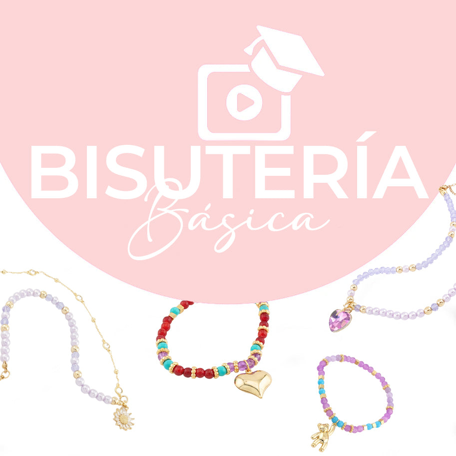 Kit Bisutería Básica + Curso Virtual Gratis