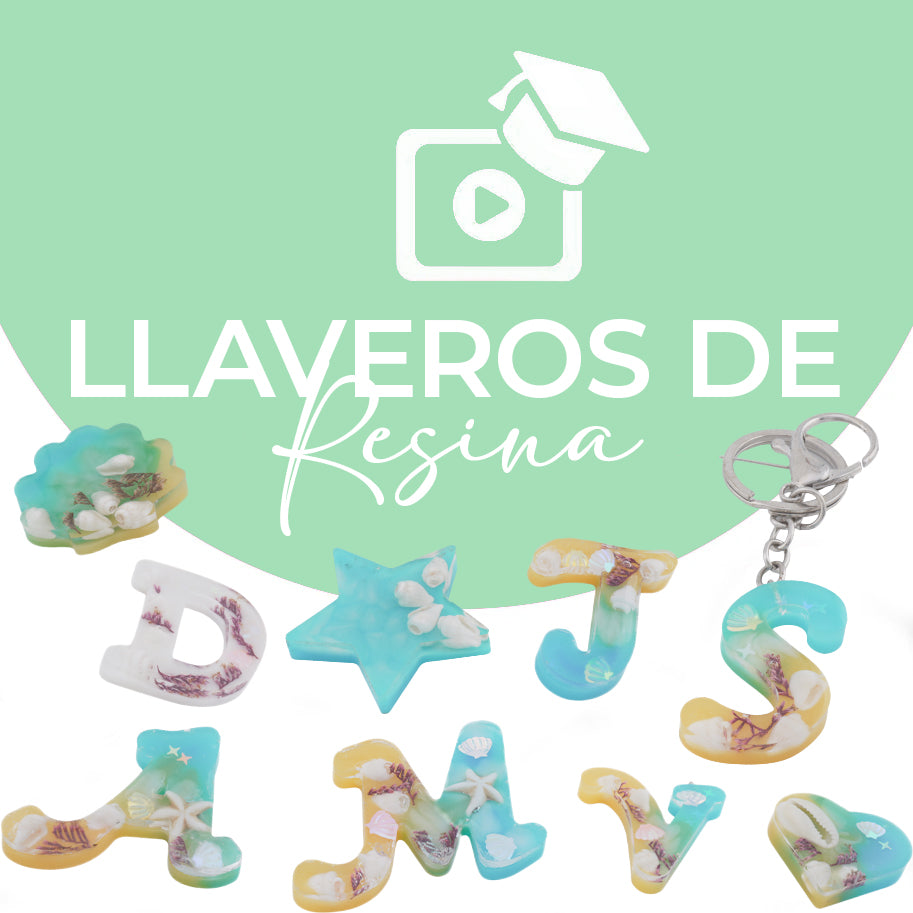 Curso Virtual De Llaveros De Resina