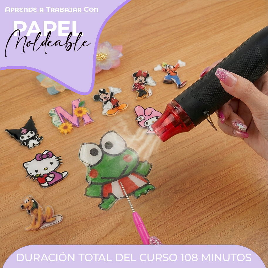 Curso Virtual De Papel Moldeable