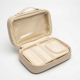 Cosmetiquera Doble Piso + Bolsillos