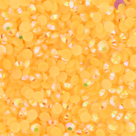 Diamante Imitación Resina 12 Amarillo 3mm x 1.000 Pcs Para Pegar