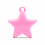 Dije Acrilico Estrella 1 Tono Rosado