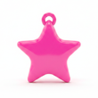 Dije Acrilico Estrella 1 Tono Fucsia