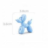 Dije Acrilico Perro Globo 1 Tono azul claro