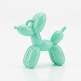 Dije Acrilico Perro Globo 1 Tono verde menta