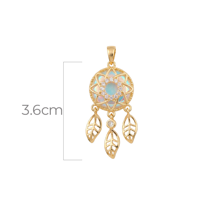 Dije Atrapasueños Dorado Rodinado