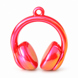 Dije Audifonos Chunky Rojo Perlado AB