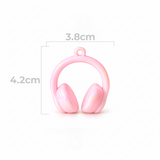 Dije Audifonos Chunky Rosado Perlado AB
