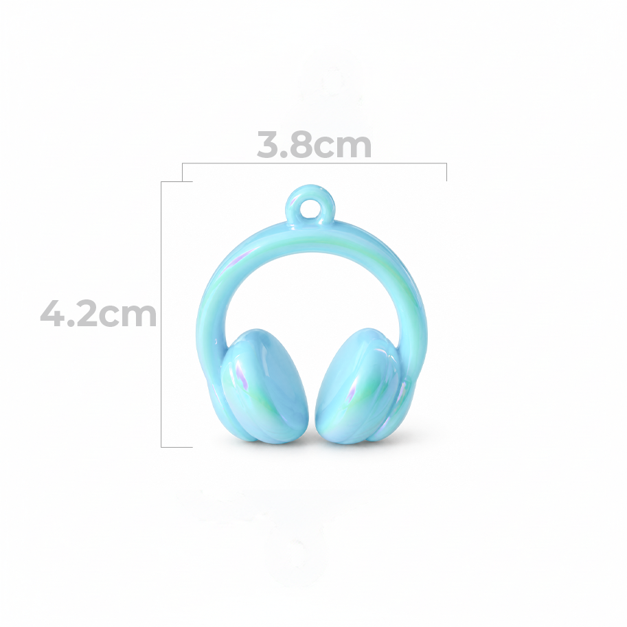 Dije Audifonos Chunky Verde Menta Perlado AB