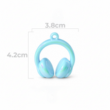 Dije Audifonos Chunky Verde Menta Perlado AB