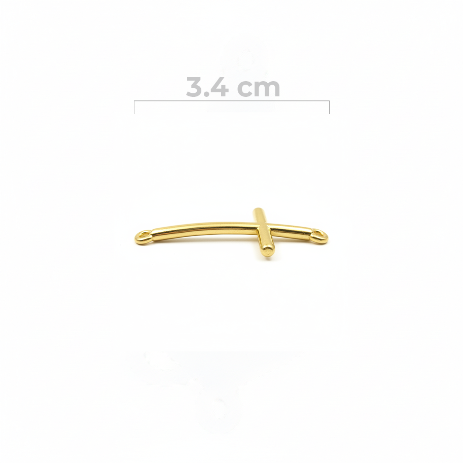 Dije Cruz Lisa Pulsera