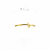 Dije Cruz Lisa Pulsera