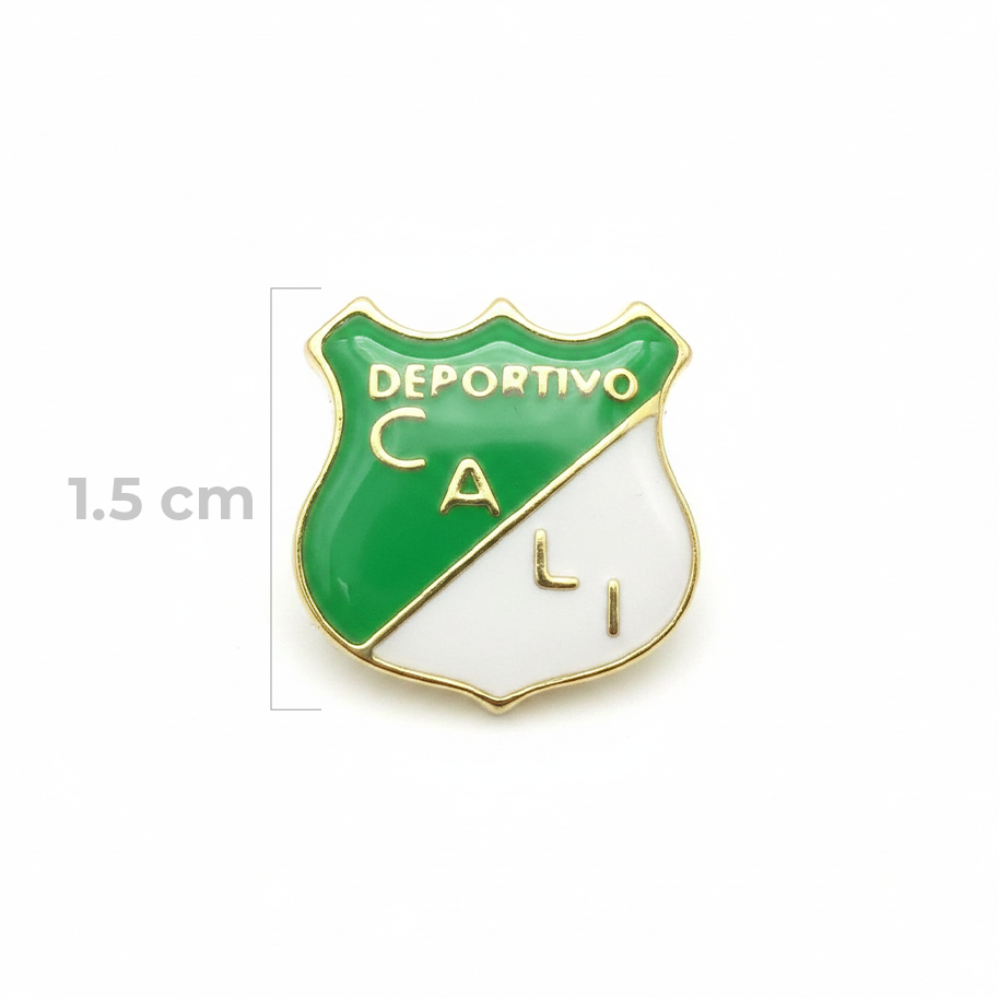 Dije Escudo Cali Doble Cara Gold Filled