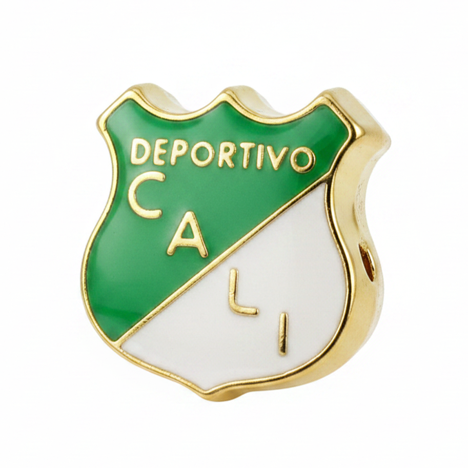 Dije Escudo Cali Doble Cara Gold Filled