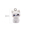 Dije Gato Blanco Acrílico